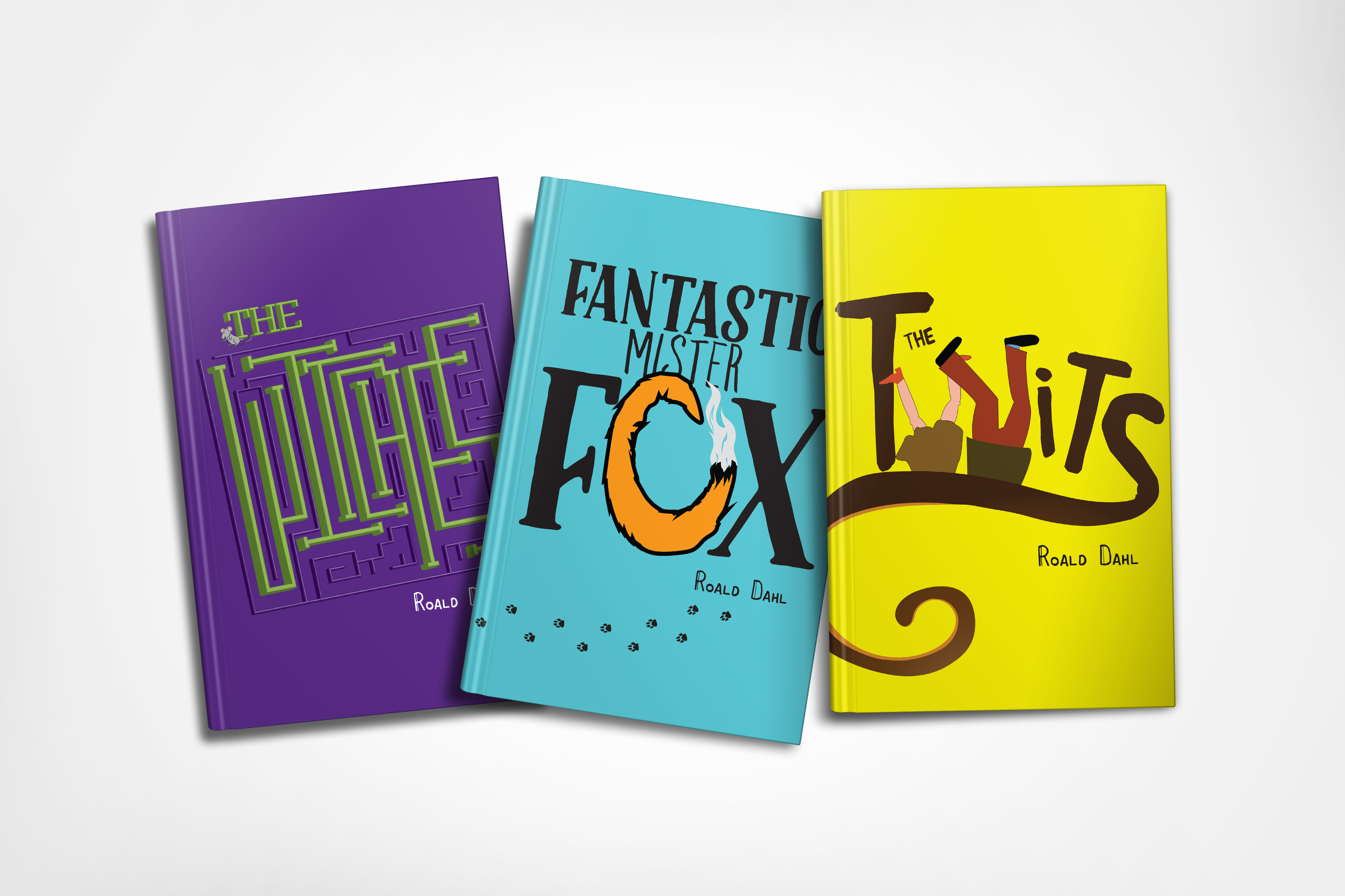 Roald Dahl Book Covers